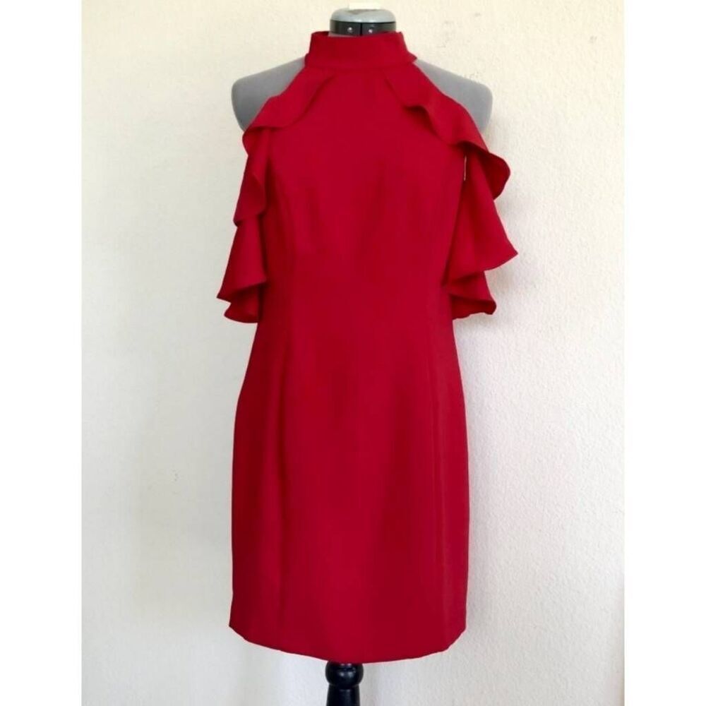 Amanda Uprichard Haven Minidress Red size Small